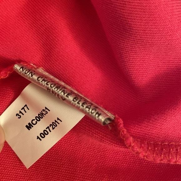 Peter Millar Pima Cotton 1/4 Zip Long Sleeve Sweater Pullover Pink Size XL - Picture 7 of 8